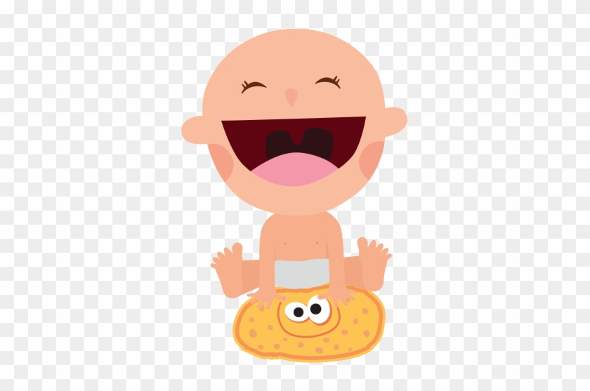 When The Gut Has A Large Diversity With More Good Bacteria - Healthy Baby Cartoon Png #639462