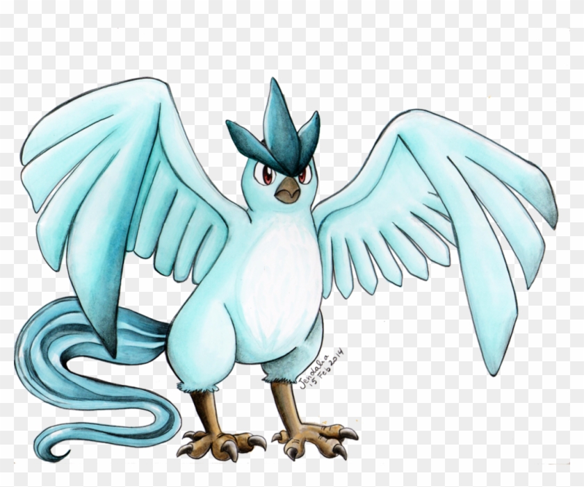 Articuno Para Colorear Articuno Por Jendalia By Devia - Como Dibujar A Articuno #639576