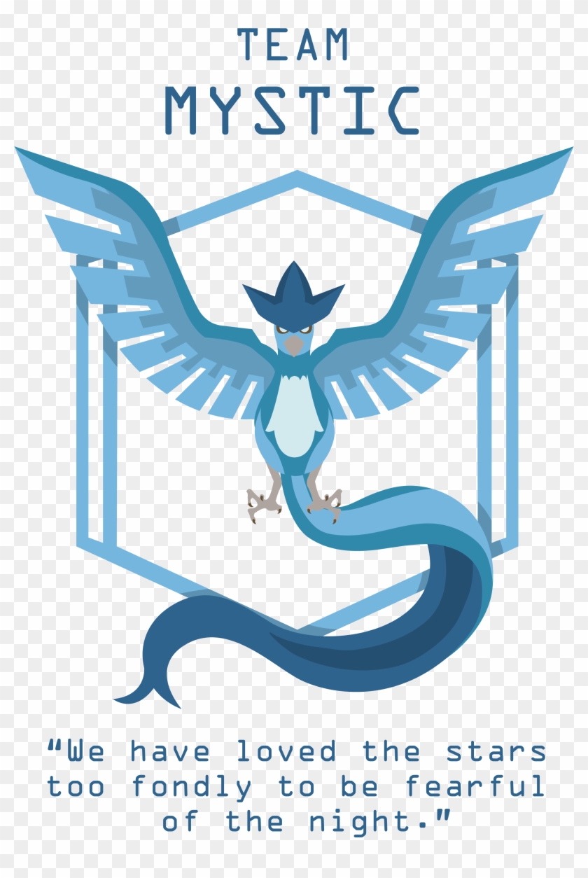 Team Mystic Articuno Pokemon Go Team Mystic Quote Free Transparent Png Clipart Images Download