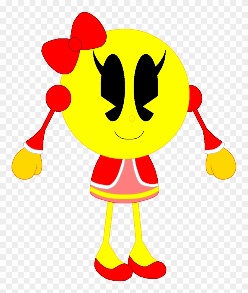 So Bored I Wanted To Give Ms Pac-man A Cute Dress By - Ms. Pac-man #639623