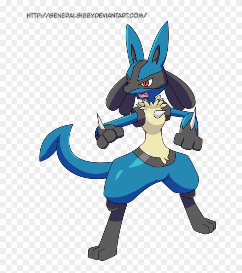 My Favorite Fighting Type 2014- Lucario By Generalgibby - Lucario Fighting #639658