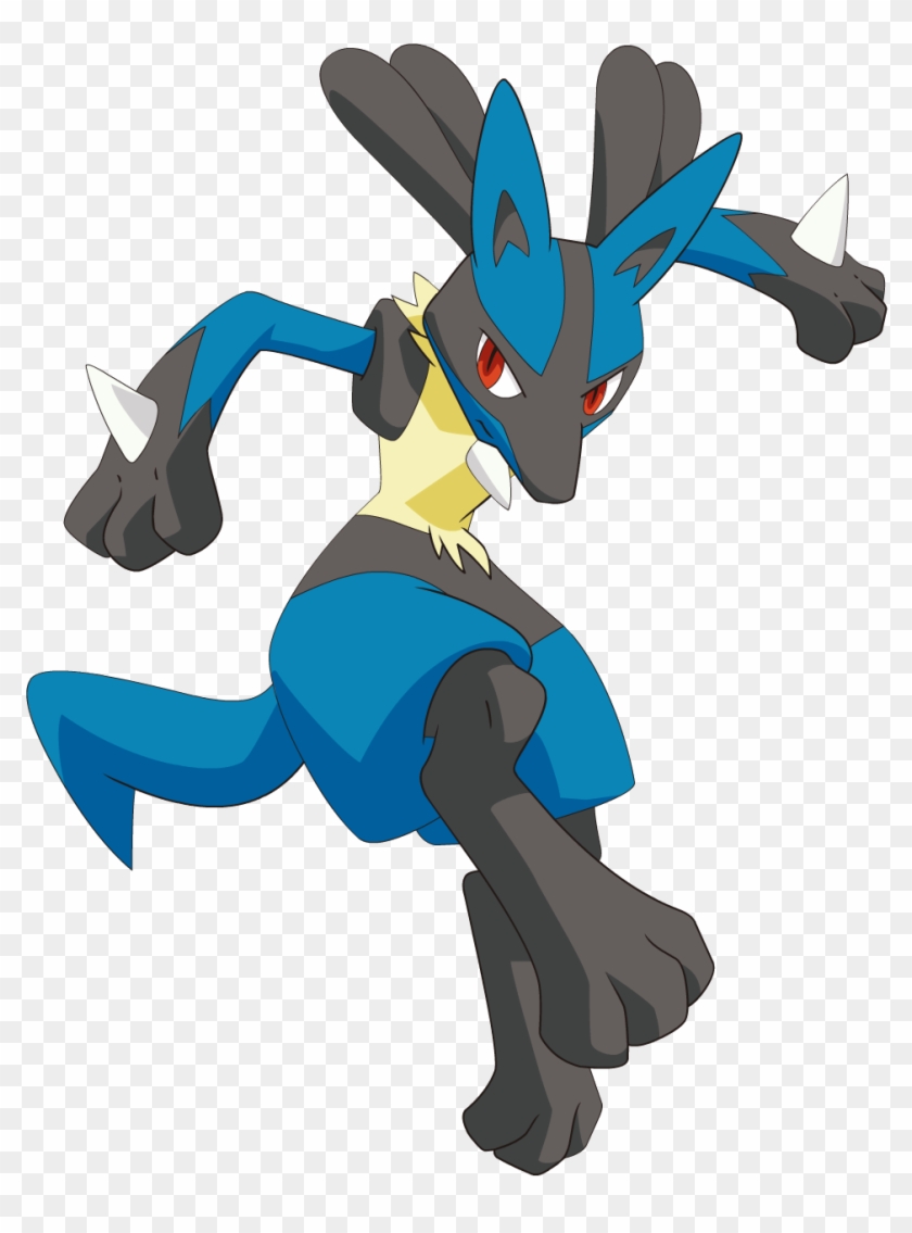 Transparent Lucario Png - Pokemon Mega Lucario Shiny, Png Download