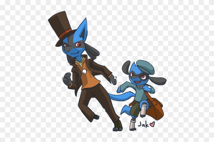 Day 21, Crossovers - Pokemon Lucario And Riolu #639771