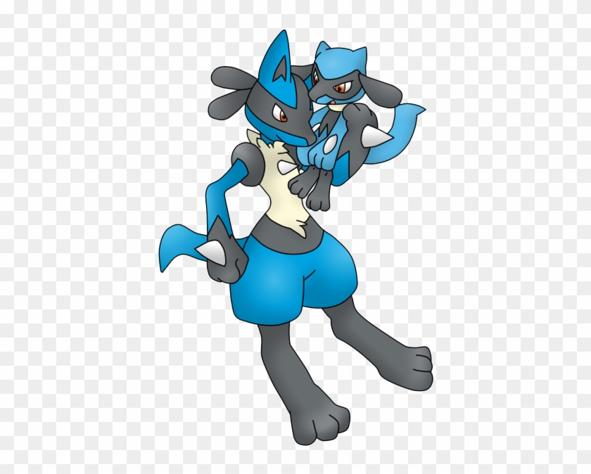 Pokemon Lucario And Riolu - Pokemon Lucario And Riolu #639781