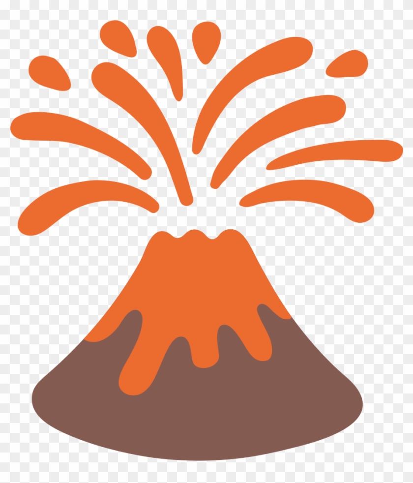 File - Emoji U1f30b - Svg - Volcano Emoji #639816
