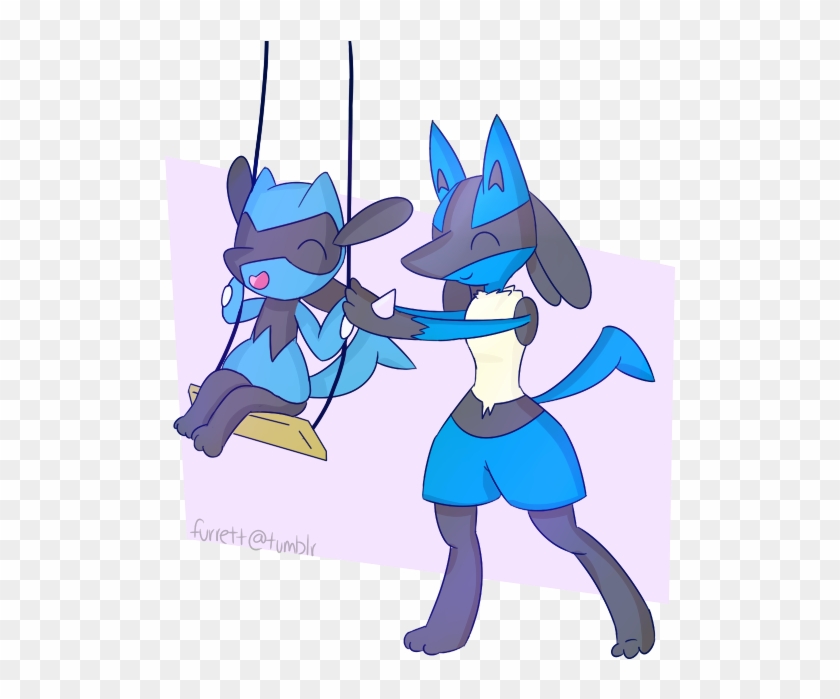 Pokemon Lucario And Riolu #639818