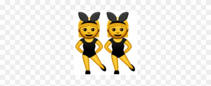 Two Dancing Girl Emoji #639822
