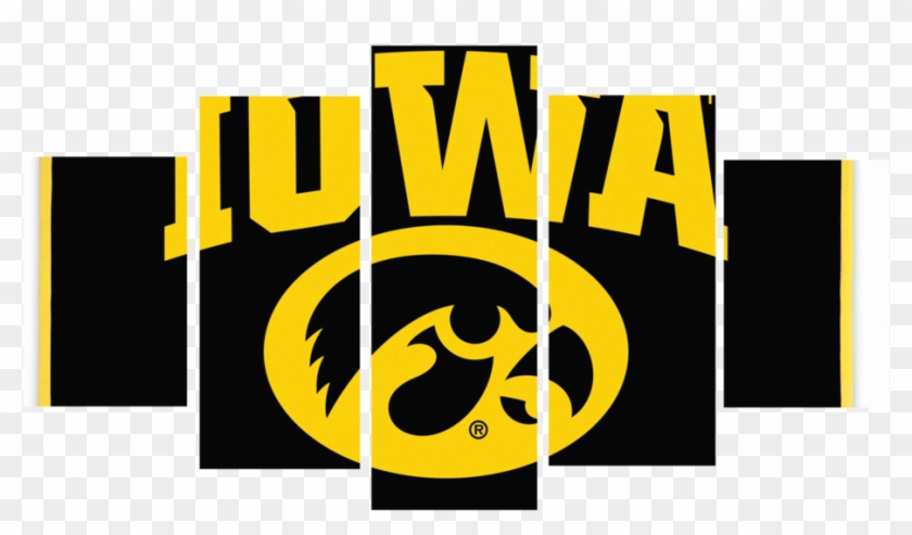 American Logo Products Iowa Hawkeyes 6 Inch X 6 Inch #639957