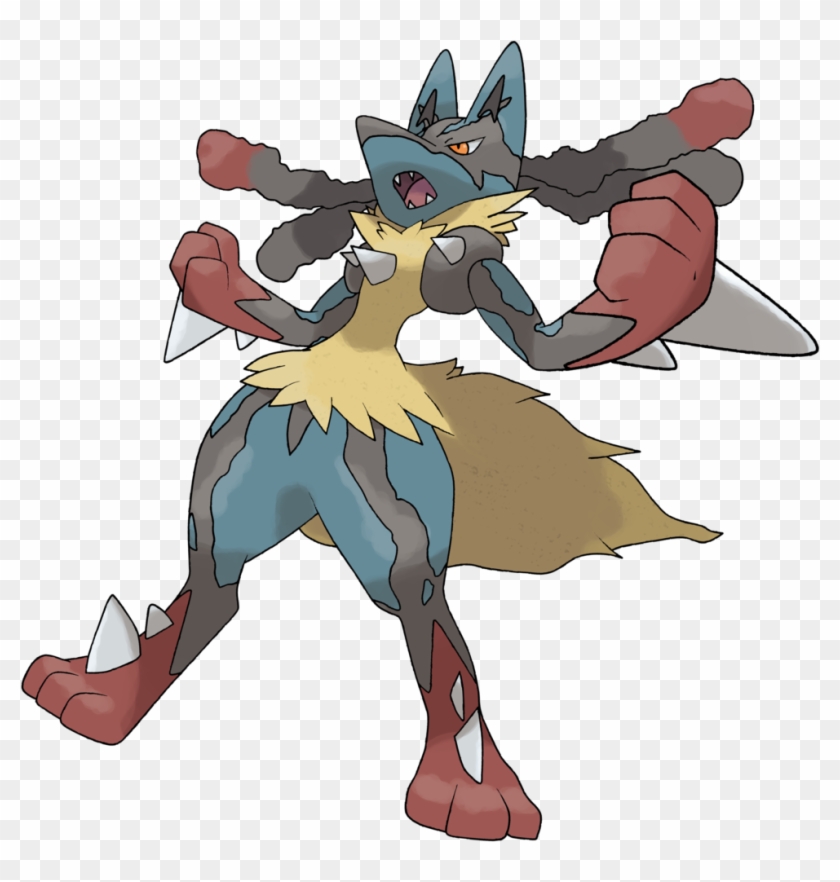 Mega Lucario V2 By Theangryaron Mega Lucario V2 By - Do Pokemon Mega Lucario #639973