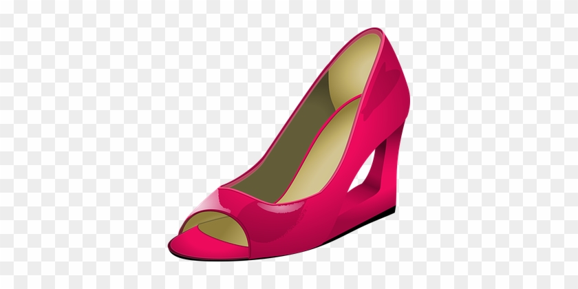 Stilettos Shoes High Heeled Shoes Stiletto - Pink Big Heel Shoe #639995