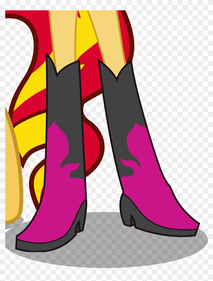 Sunset Shimmer's Boots 18 - Sunset Shimmer Equestria Girls Png 2 #640016