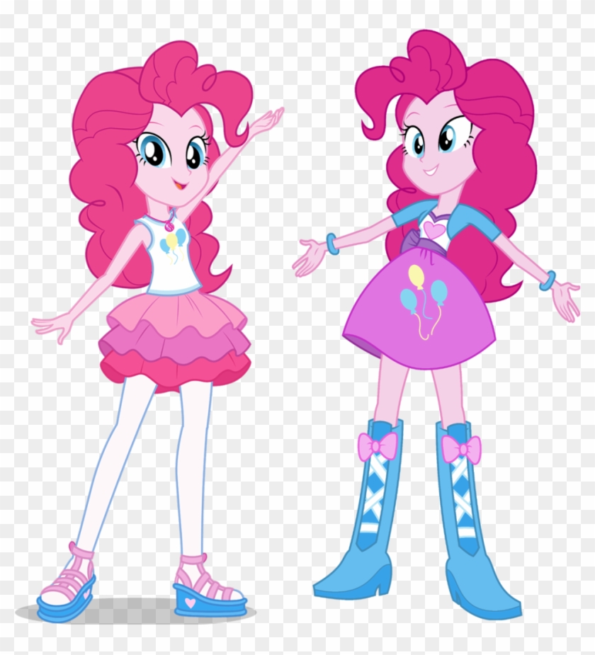 Mewtwo-ex, Boots, Clothes, Comparison, Cute, Equestria - Mlp Eqg Pinkie Pie #640029