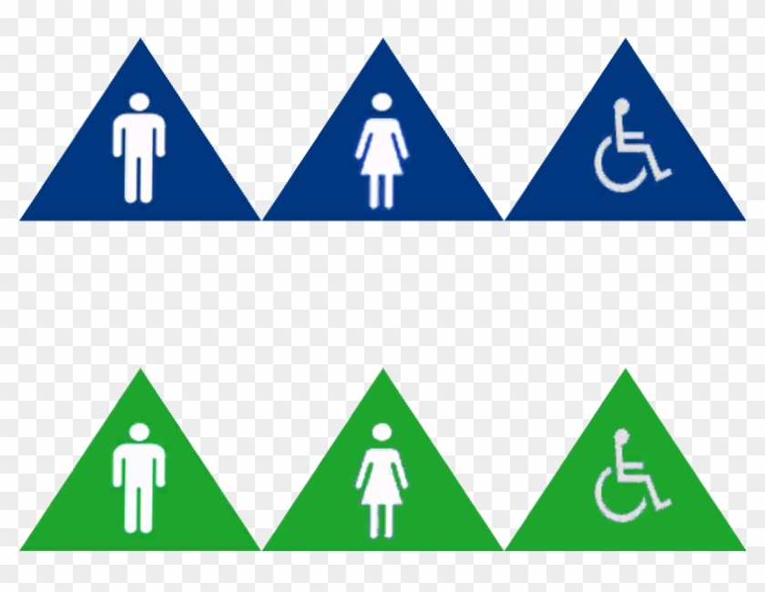 Restroom Signs - Wheelchair Symbol #640081