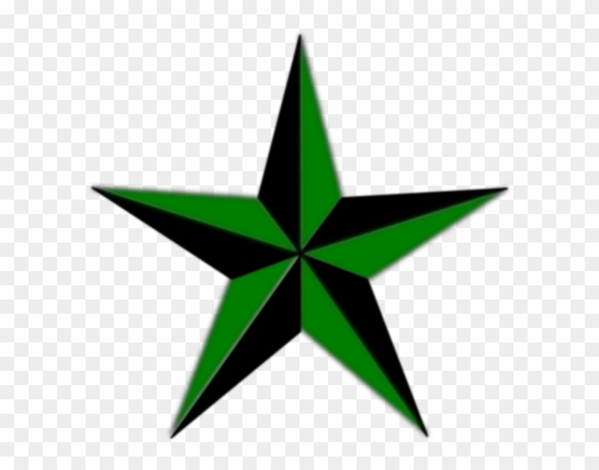 Texas Star Clip Art At Clker Com Vector Clip Art Online - Old School Star Tattoo #640142