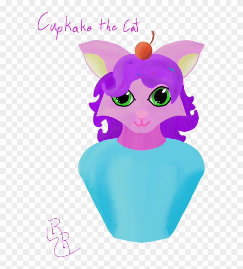 Cupcake The Cat By Rcknrainbow - Cartoon #640317