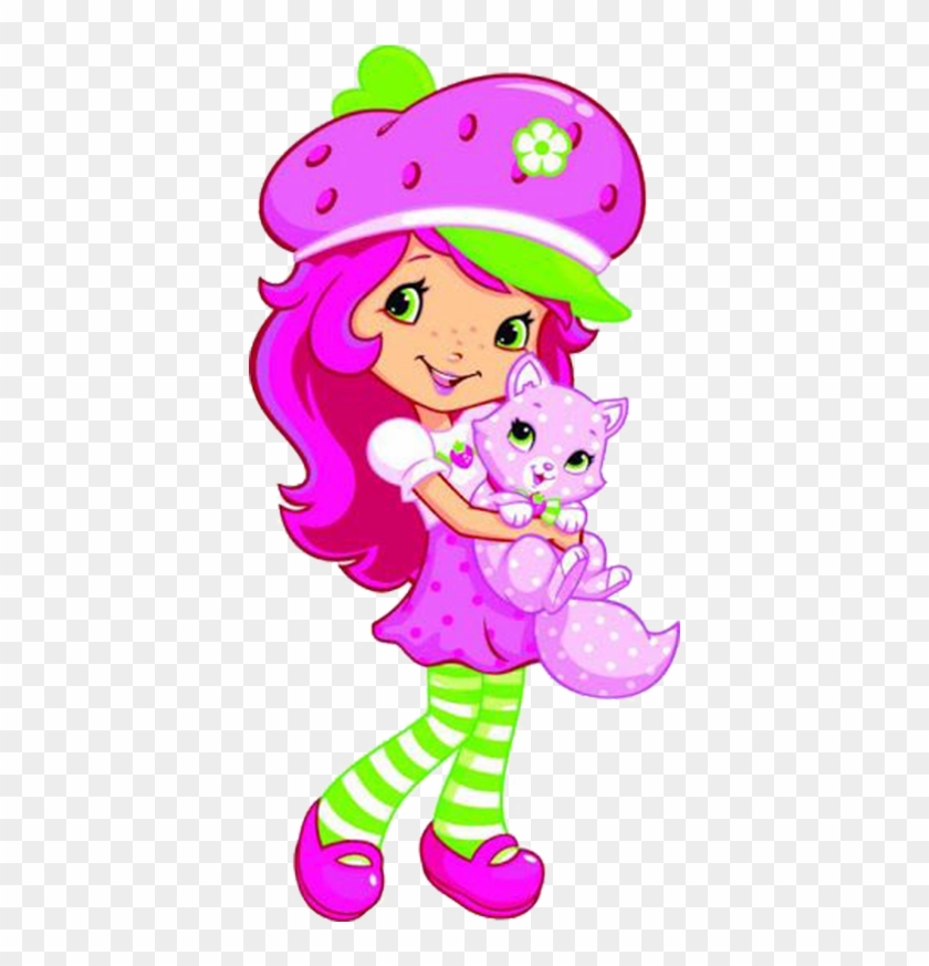 Strawberry Shortcake Strawberry Shortcake Custard Cupcake - Dibujos De La Chica Fresa #640350