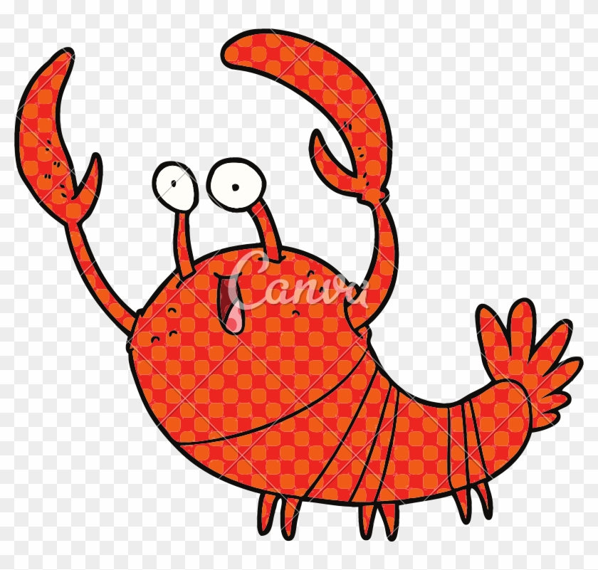 Cartoon Lobster Stock Ilrations 1 - Drawing - Free Transparent PNG Clipart  Images Download