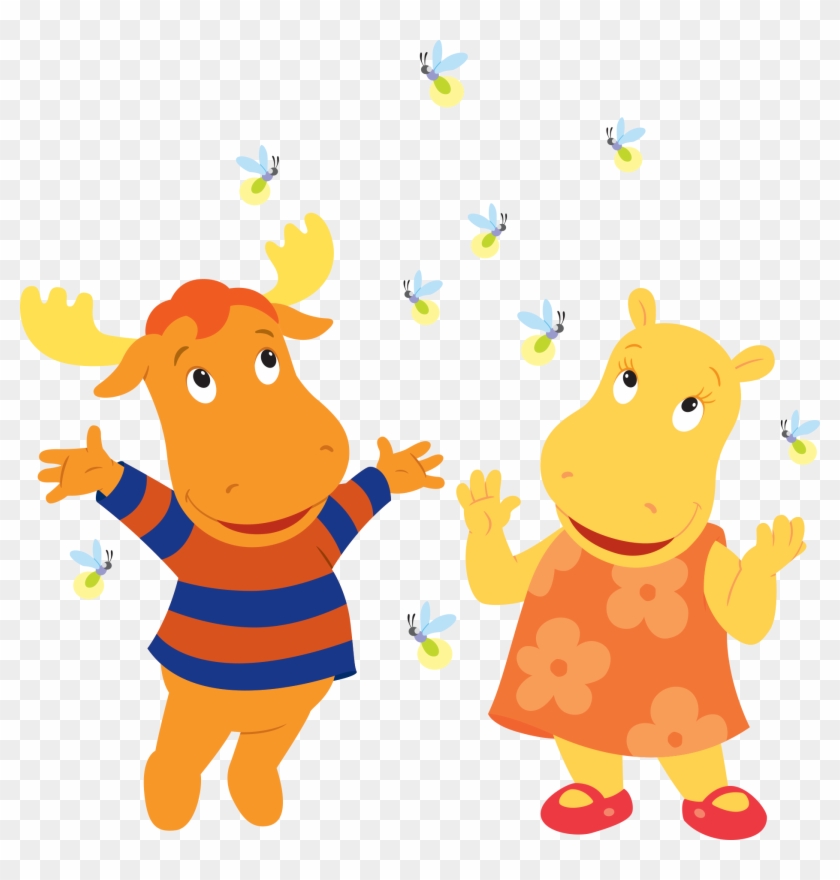 The Backyardigans Tasha Tyrone Fireflies - Backyardigans Tasha And Tyrone #640632