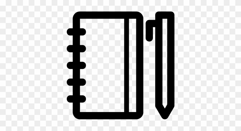 Notebook Pen - Pen Png Transparent Icon #640657