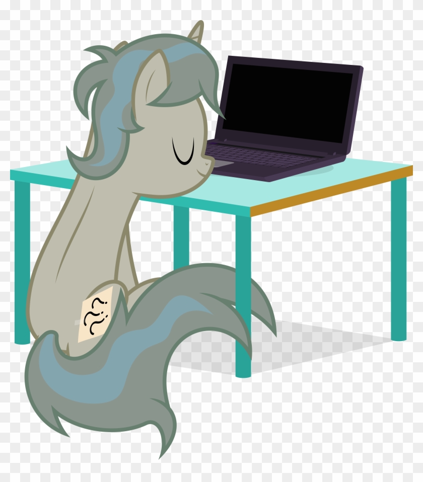 Absent Mind, Oc Only, Pony, Safe, Simple Background, - Cartoon #640926
