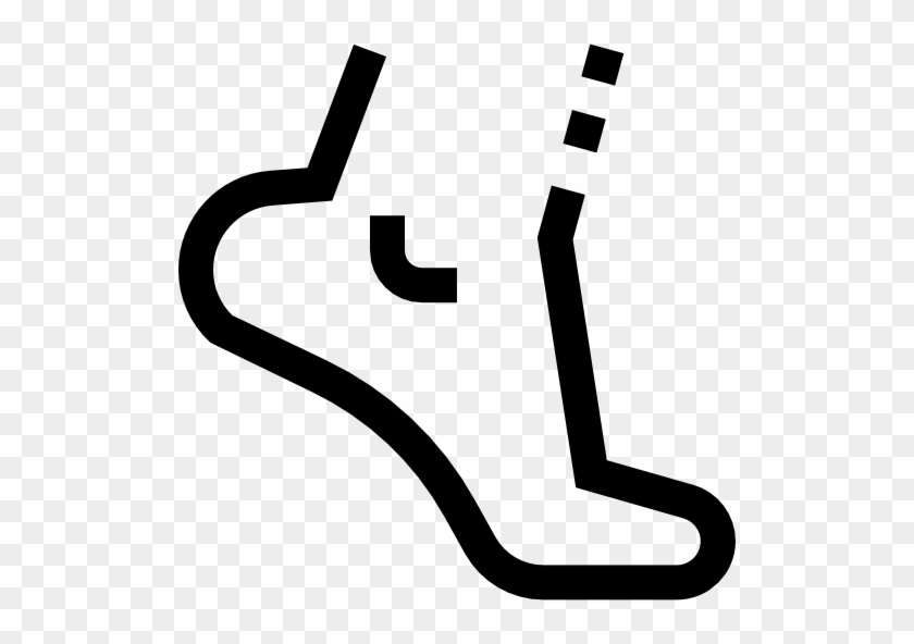 Ankle Free Icon - Ankle Free Icon #641049