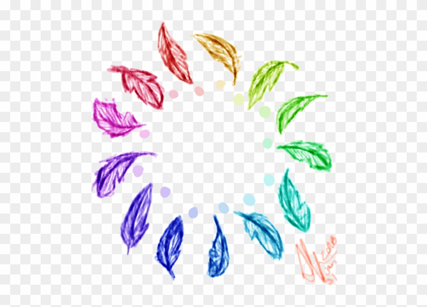 I Drew A Bunch Of Feathers With A Brush I Have On Sai - I Drew A Bunch Of Feathers With A Brush I Have On Sai #641159