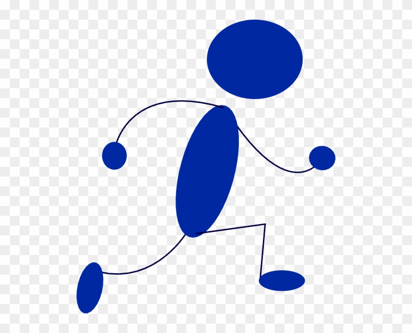 Jog A Thon Announces Class Winner - Blue Man Clip Art #641172