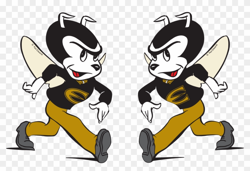The Official University Mascot Is Corky The Hornet - Emporia State Hornets Logo Value Pint Glass #641175