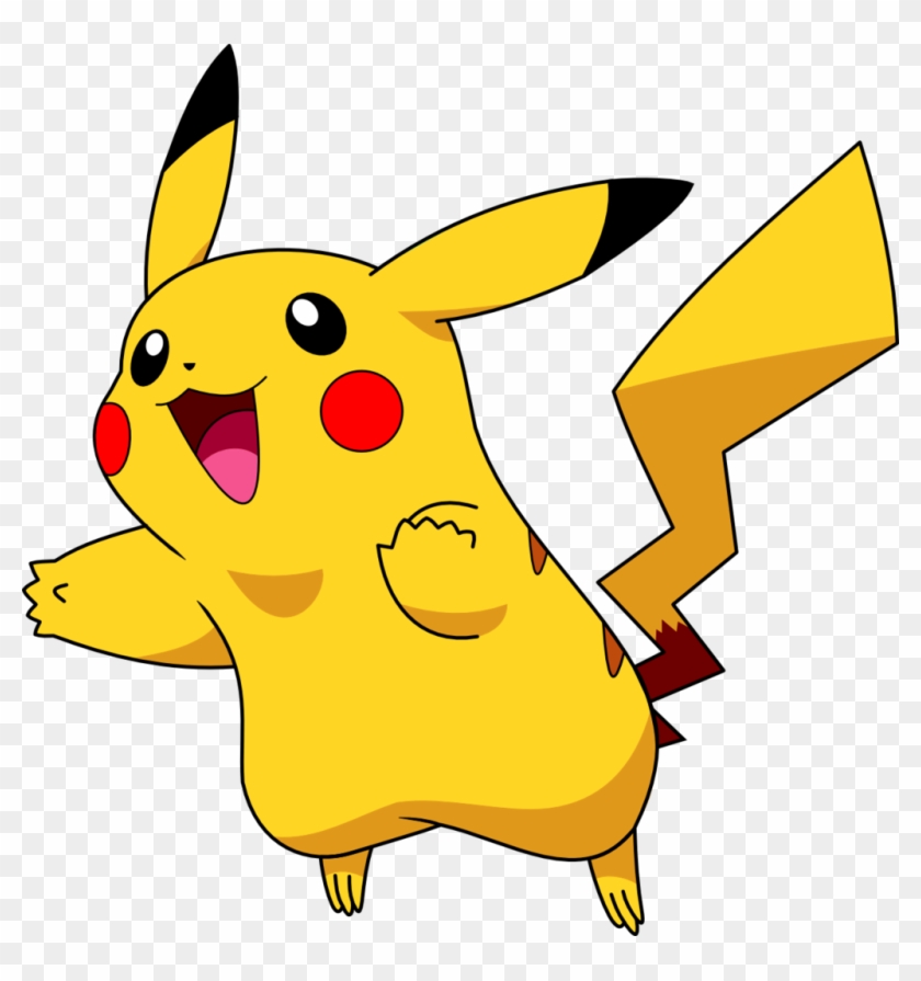 Pikachu Clipart Happy - Pikachu Vector #641235