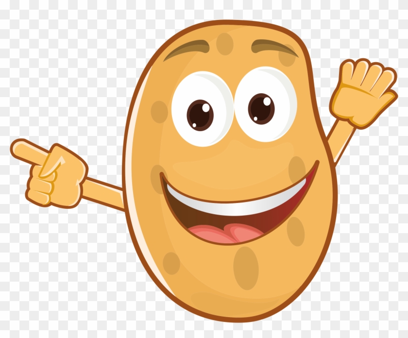 Potato Clipart Happy - Potato Png Clipart #641241