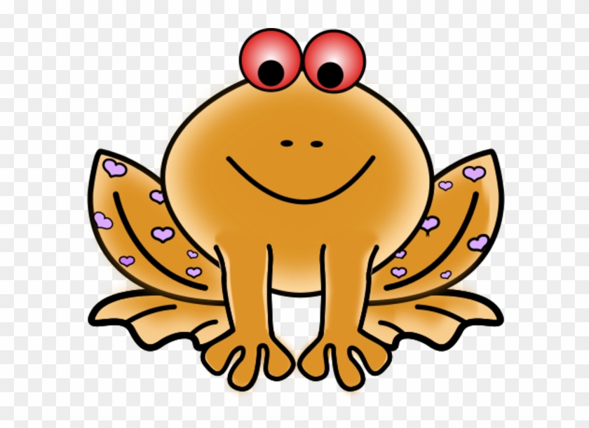 Orange Frog Clipart - Green Frog Clipart #641263