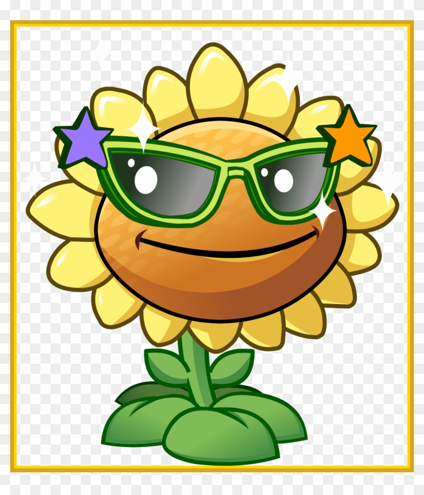 Inspiring Sunflower Clipart Plant Vs Zombie Pencil - Plants Vs Zombies Gif #641283