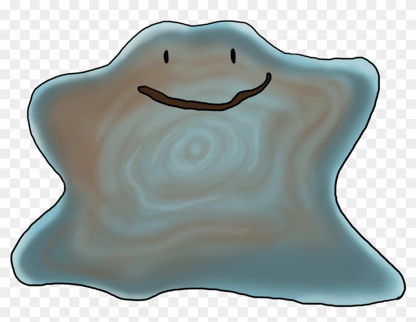Mud Puddle Ditto By Pokemontrainerhail - Illustration #641649