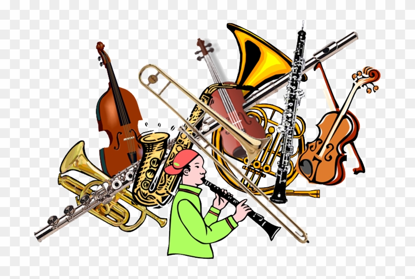 Cms Incoming 5th Grade Band Night - Collage Of Brass Instruments #641824