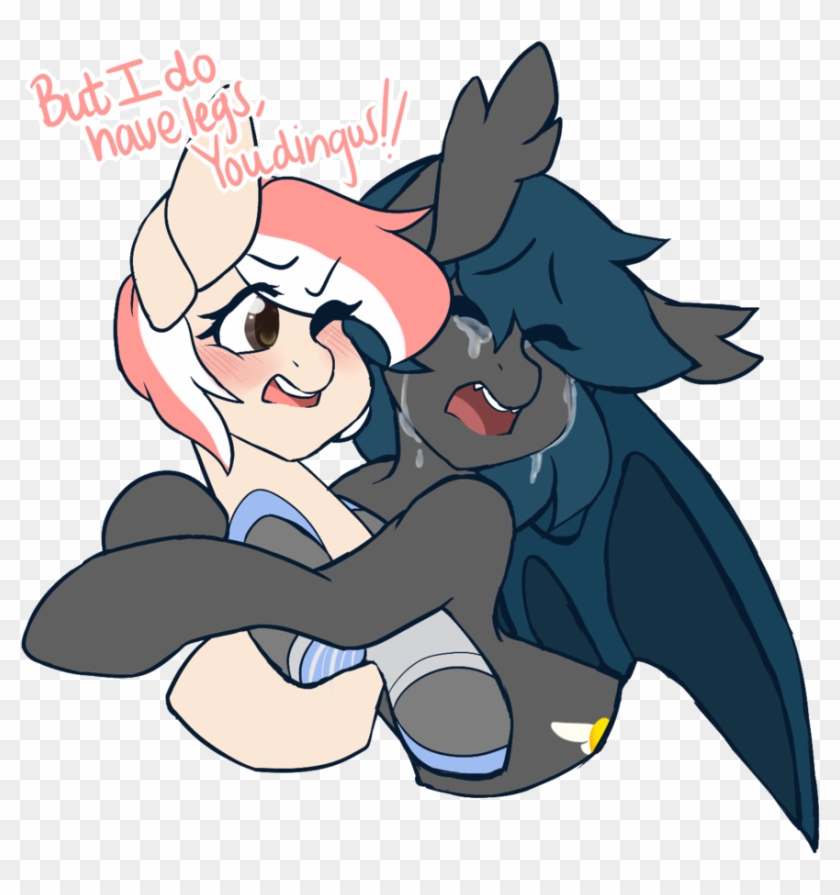 Mimisaurusrex, Bat Pony, Blushing, Commission, Crying, - Prosthesis #642003