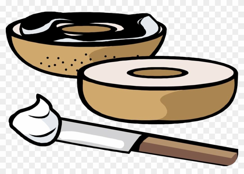 Bagel Lox Cream Pastrami Clip Art - Bagel Lox Cream Pastrami Clip Art #642074