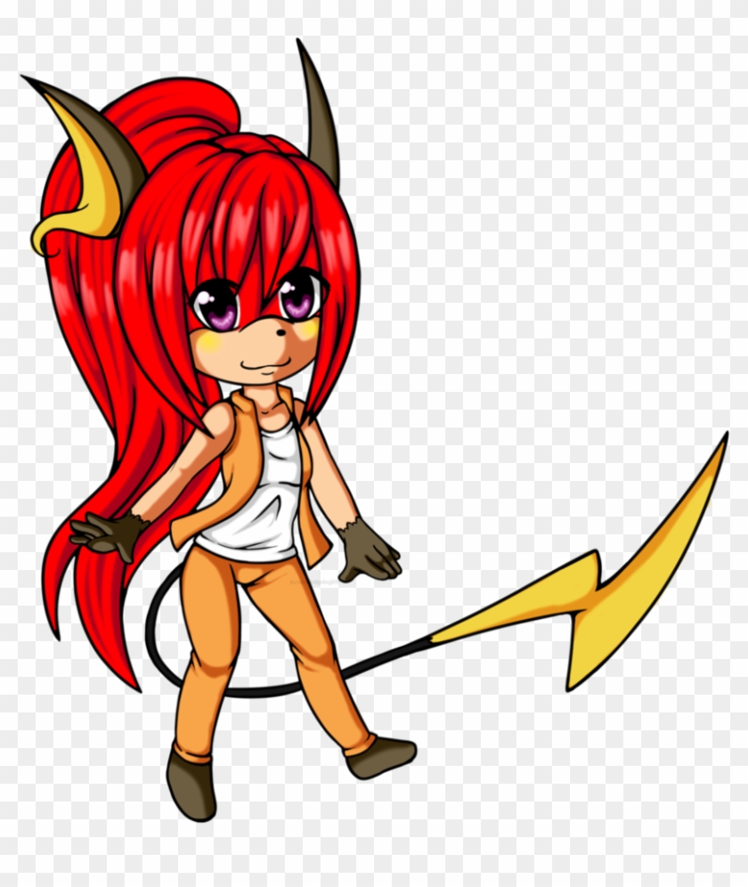 Redraw Chibi Rose The Raichu By Keyarahedgehog09 - Cartoon #642076