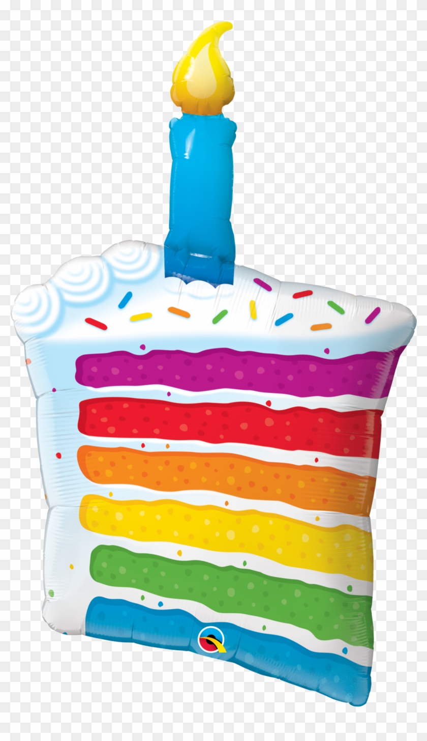 Rainbow Birthday Cake Clipart #642203