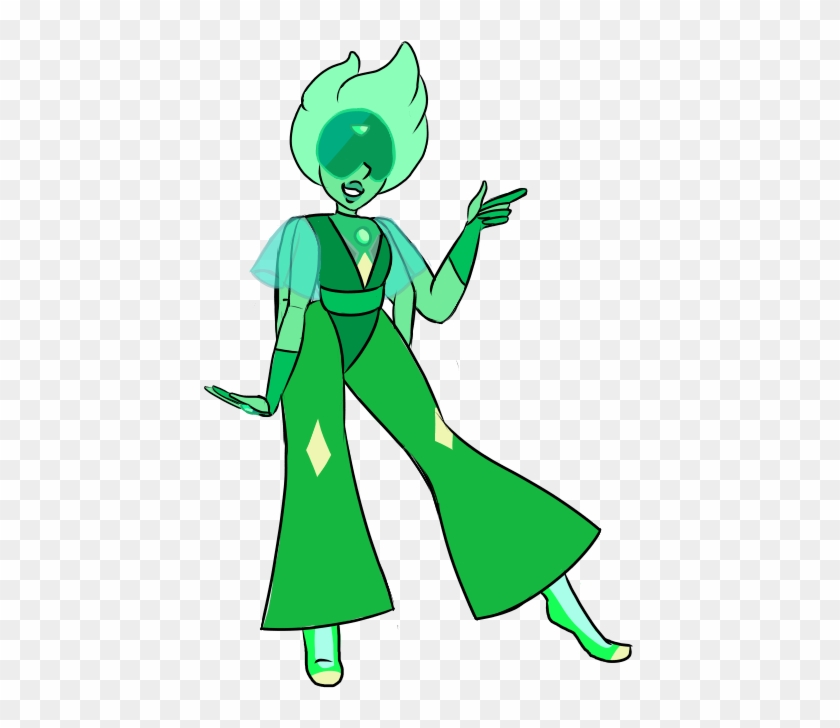 Nephrite, The Fusion Of Peridot, Sapphire, And Yellow - Steven Universe Yellow Pearl And Peridot Fusion #642252