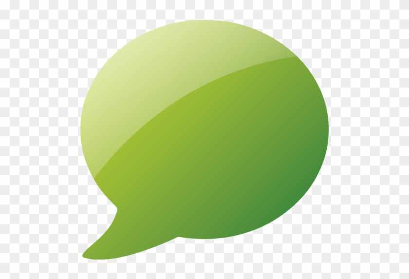 Web 2 Green Speech Bubble Icon - Green Png Speech Bubbles #642330