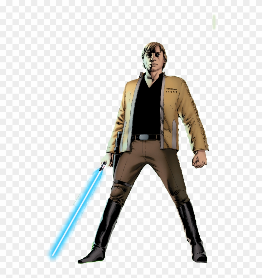 Luke Skywalker Render By Manyueru - Luke Skywalker Comic Png #642387