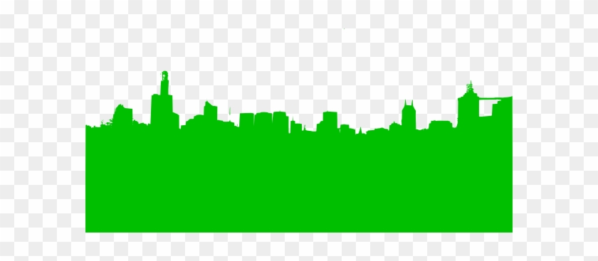 Green Skyline Clip Art At Clkercom Vector Online Royalty - City Skyline Silhouette #642414