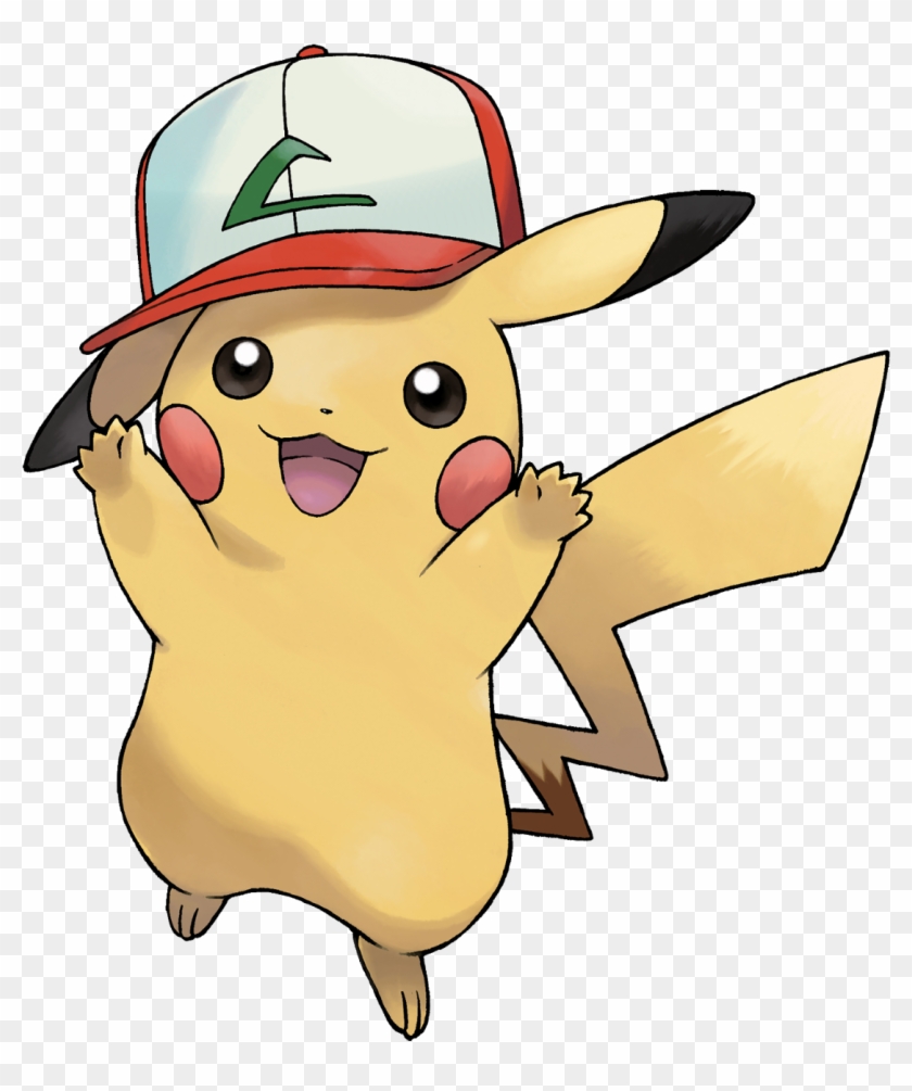 Ash - Pokemon Ash Hat Pikachu #642487