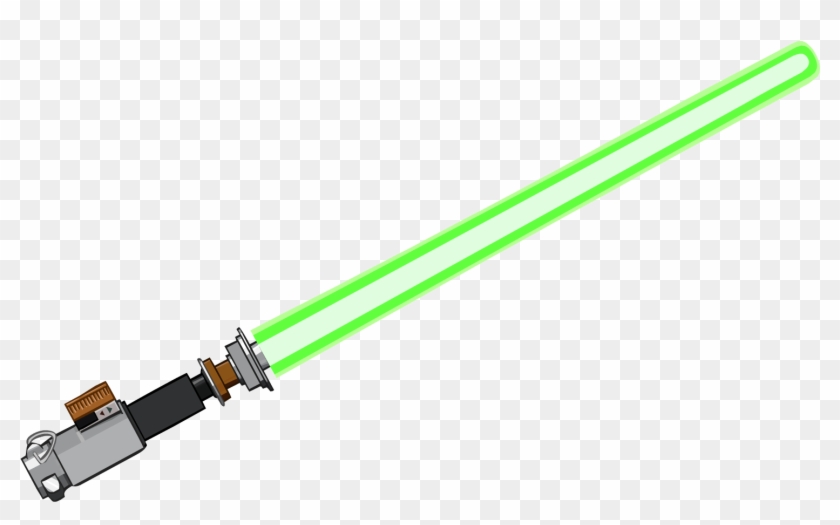 Green Lightsaber Png #642567