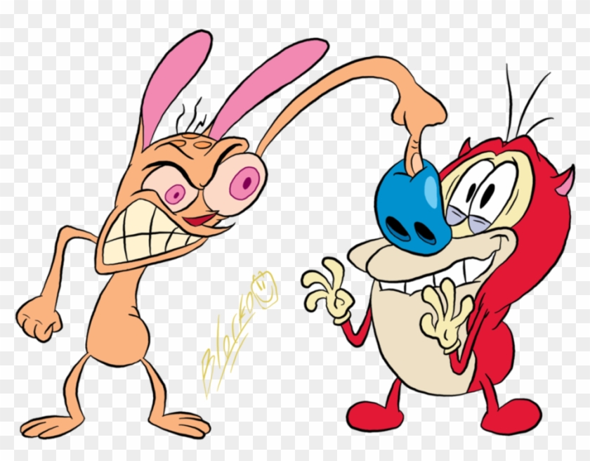 Ren And Stimpy By Awesominer - Cartoon #642576