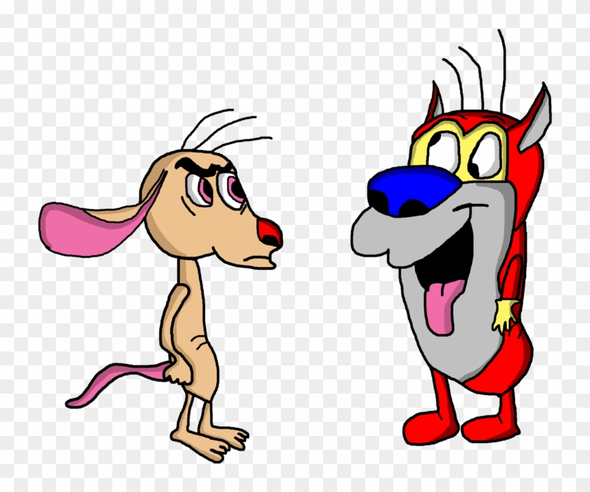 Don Bluth Style Ren Stimpy By Atarster - The Ren & Stimpy Show #642597