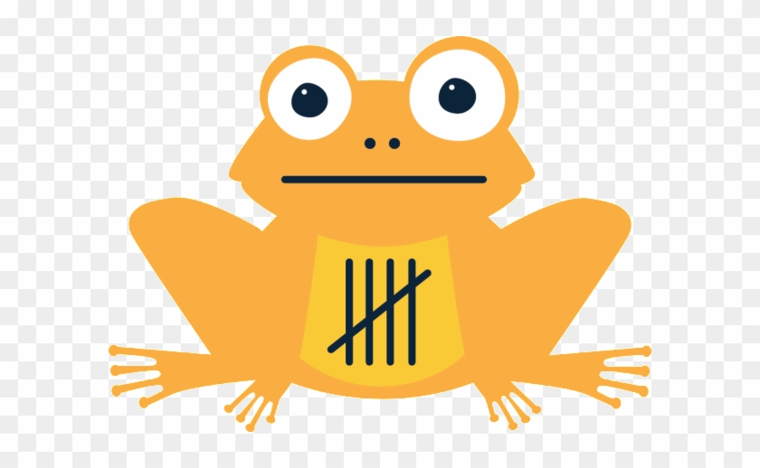 Hello, I'm Tallying Toad - Tally Marks Cllipart #642600