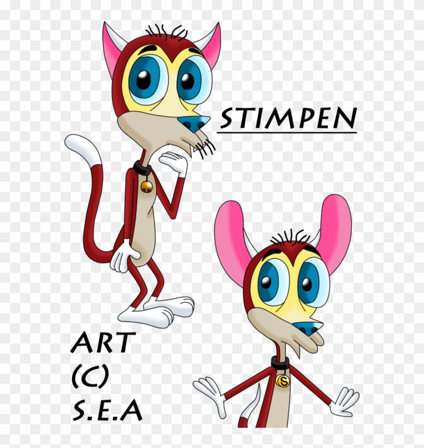 Ren And Stimpy Oc-cat And Chihuahua Stimpen By Skunkynoid - Chihuahua Ren Hoek #642699