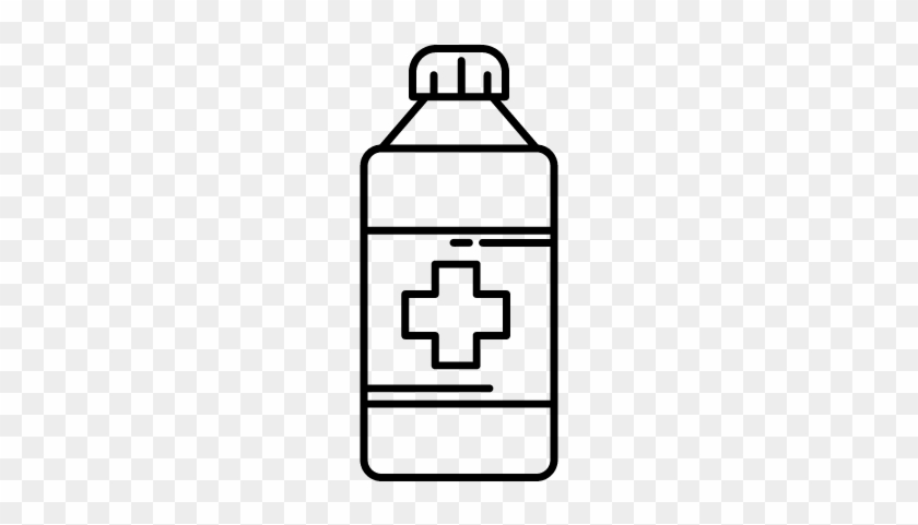Medicine Bottle Vector - Medicine #642704