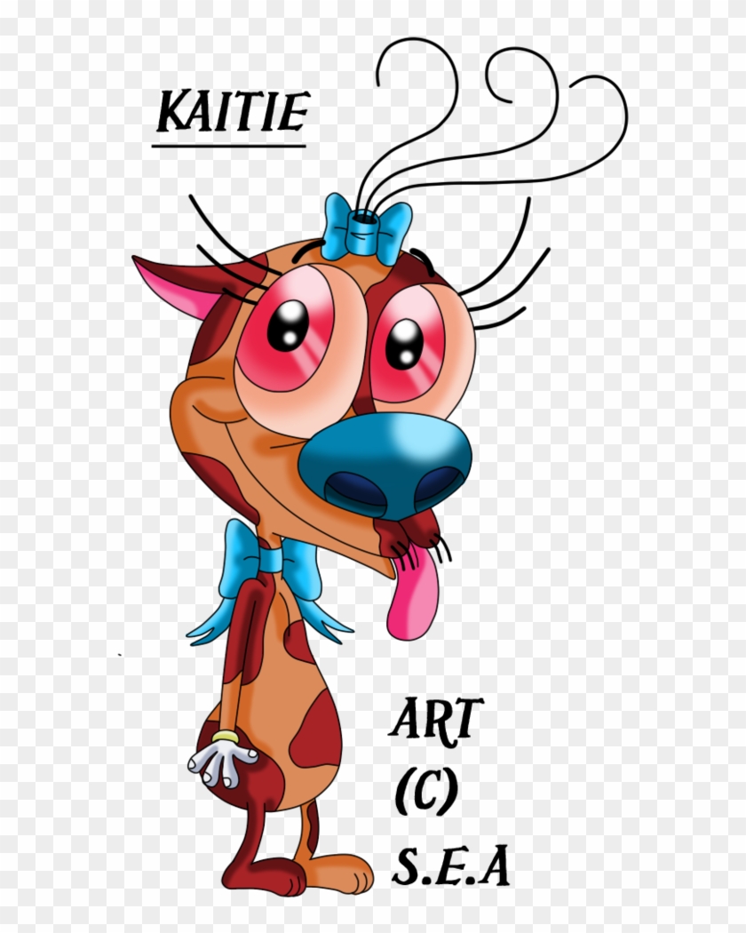 Ren And Stimpy Oc- Katie By Skunkynoid - Cartoon #642725